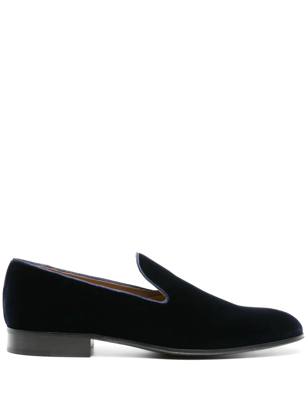 

Бархатные лоферы Jean Gianvito Rossi, синий