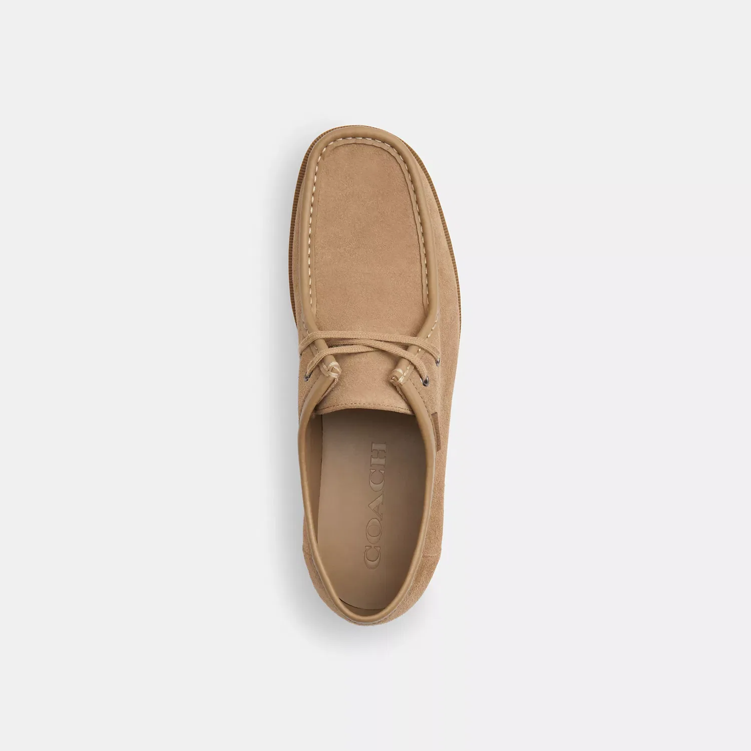 Кроссовки Coach Outlet Chukka с фирменной канвой, Stone — фото 3