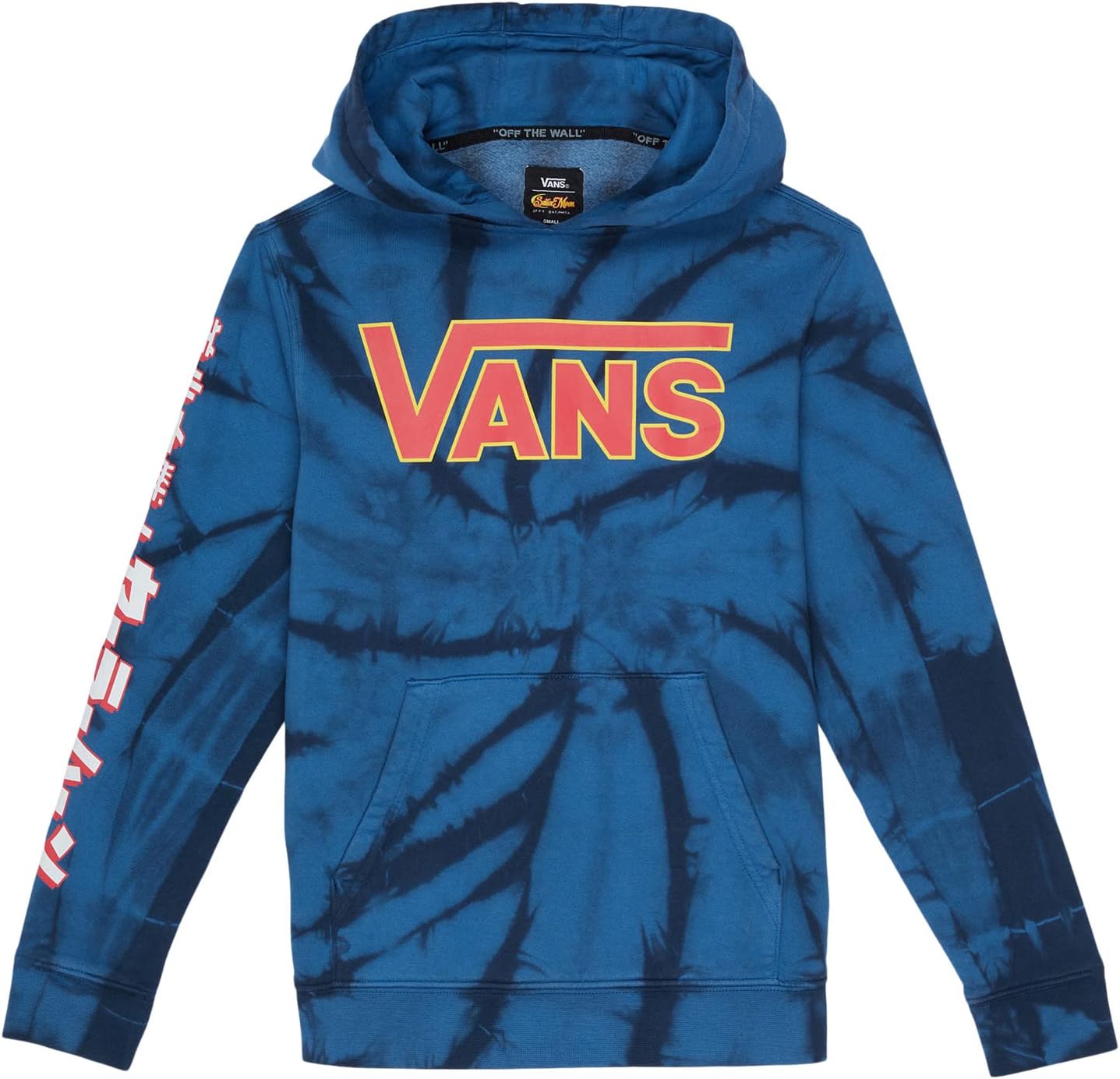 

Толстовка Vans Fleece Tie-Dye Pullover, цвет True Blue