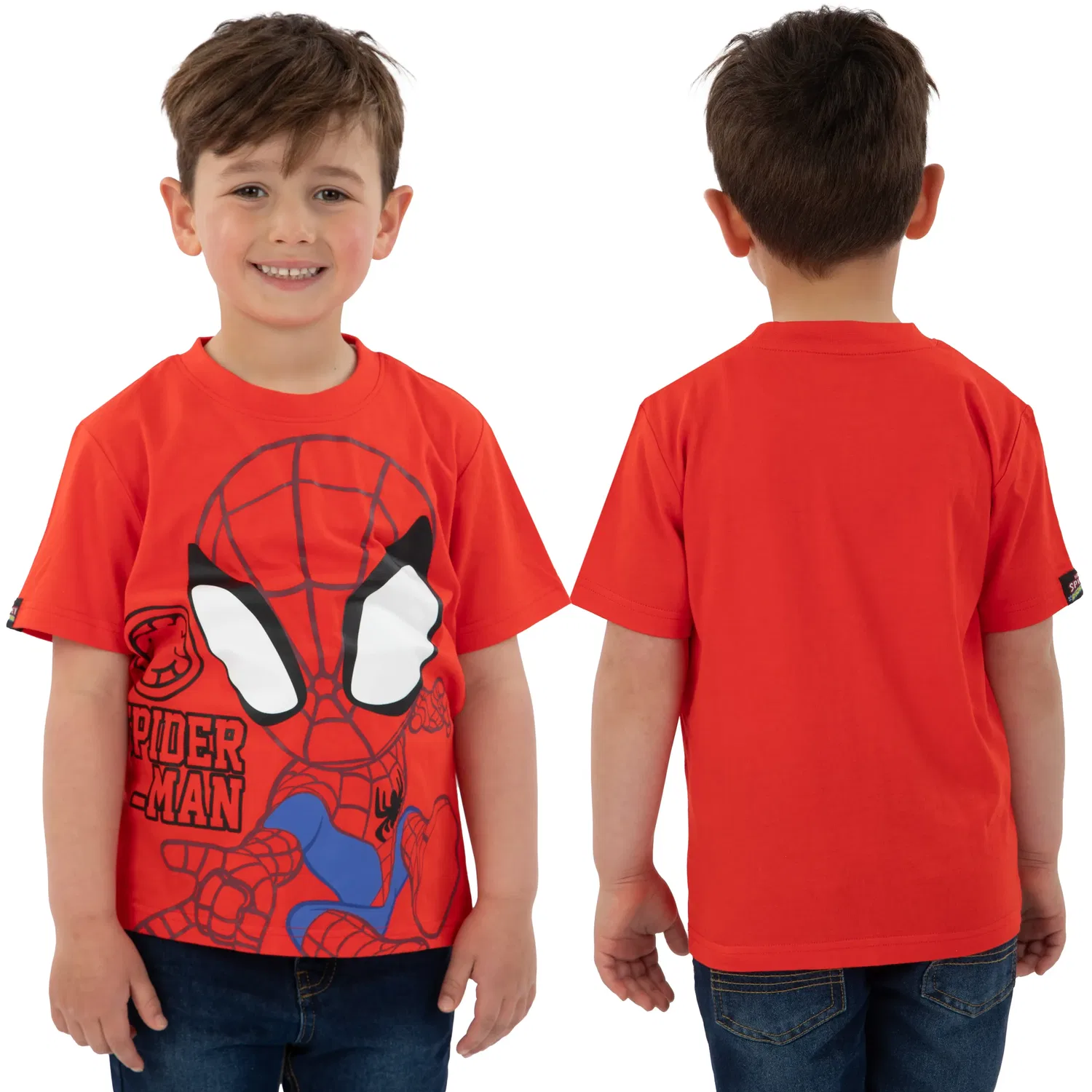 Футболки Marvel Spidey 2 Pack для детей, мультиколор — фото 2