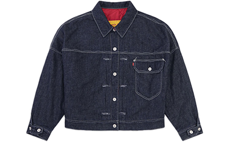 Levi’s Джинсовая Куртка Женская Темный Деним Levis — фото 2