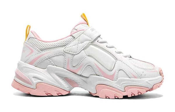 Кроссовки stamina v2 'white pink' Skechers, белый — фото 2