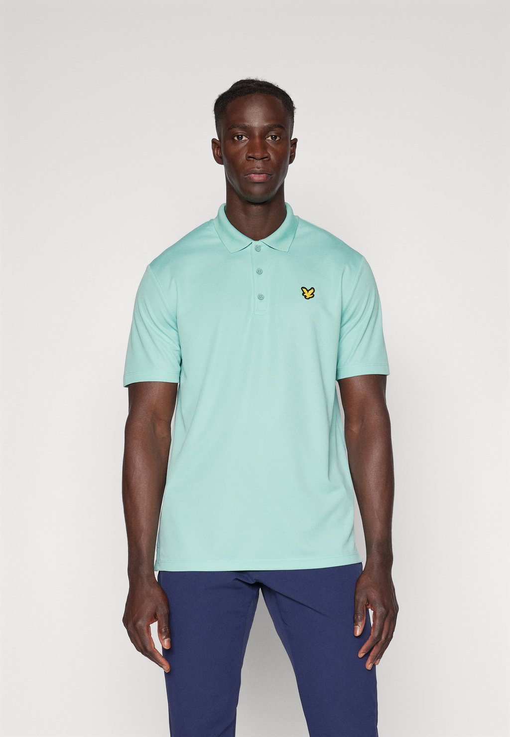 

Рубашка поло GOLF TECH Lyle & Scott, бирюзовый