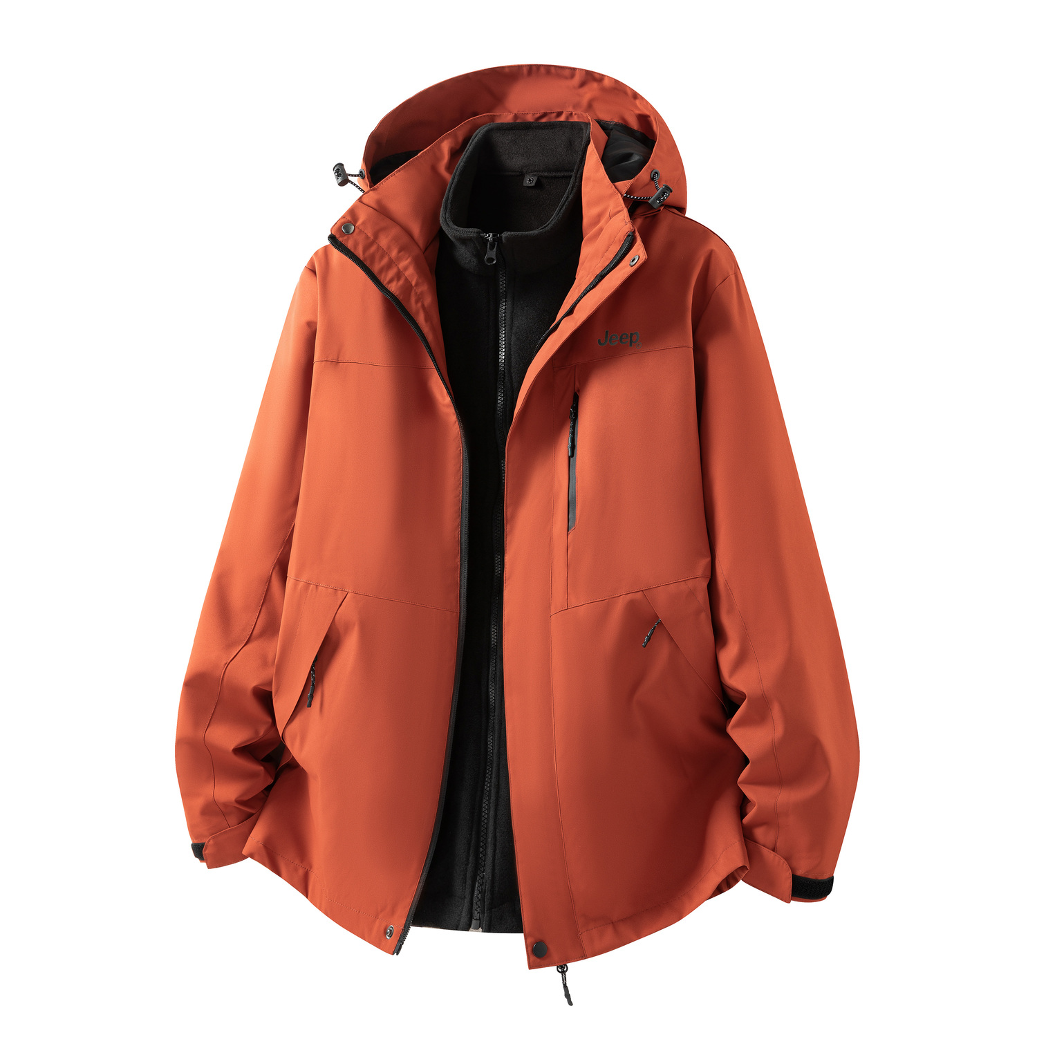 

Jeep Куртка из коллекции Leisure Unisex, Rosefinch Red (Fleece Liner+Shell Clothing Sets)