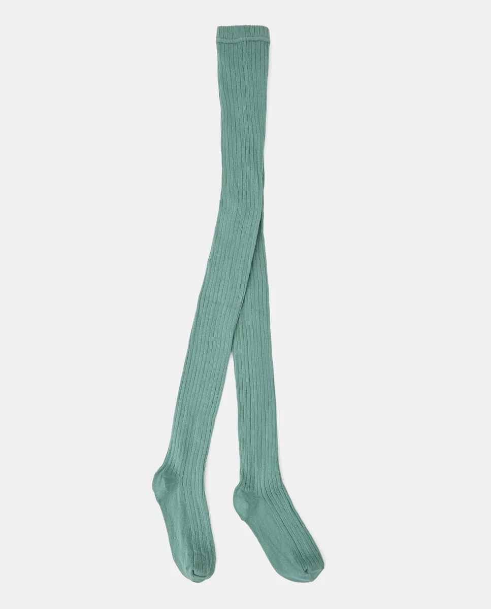 

Базовый детский трико в рубчик Cotton Juice, зеленый