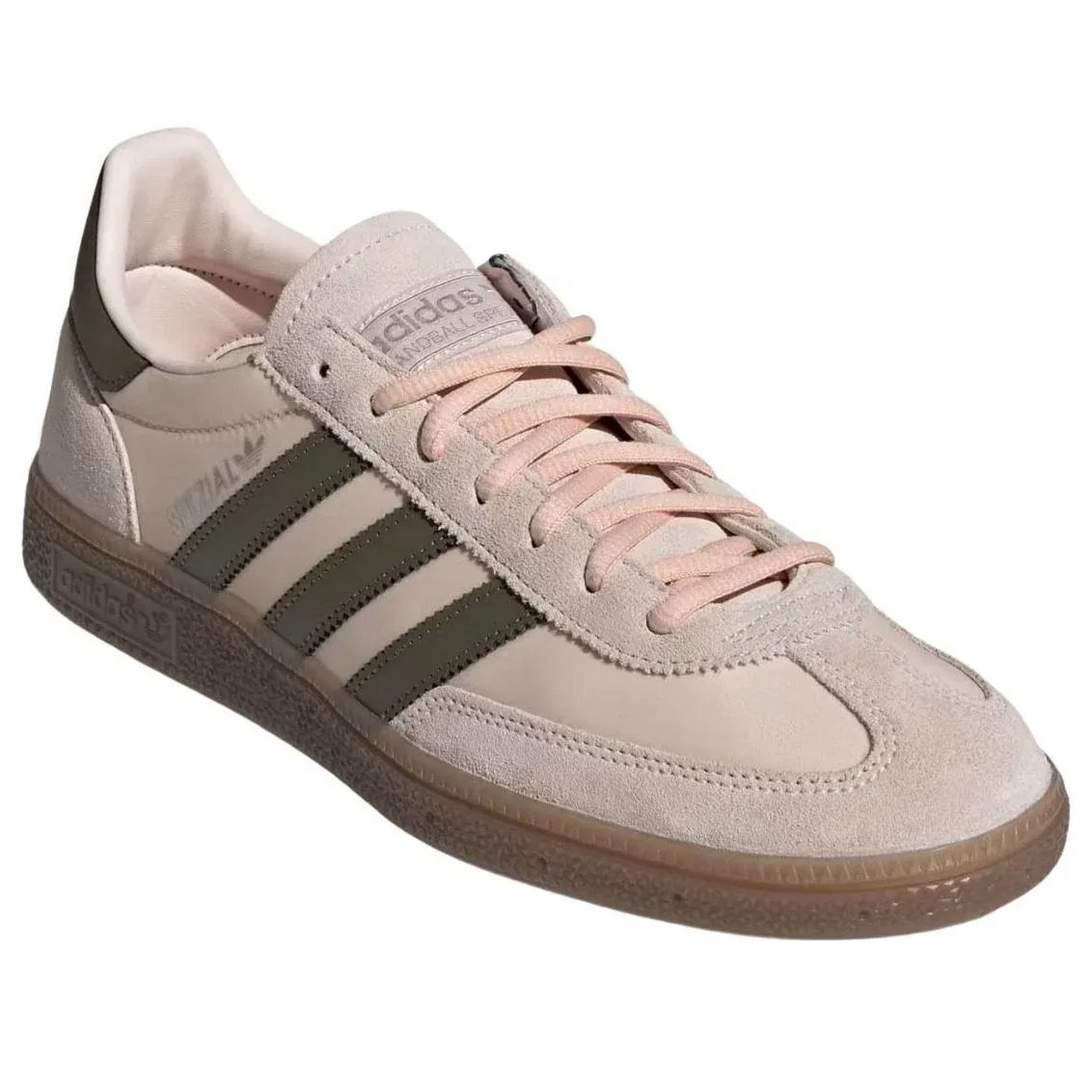 Кроссовки Adidas Handball Spezial 'Wonder Quartz Olive Strata' KK1149, розовый — фото 4