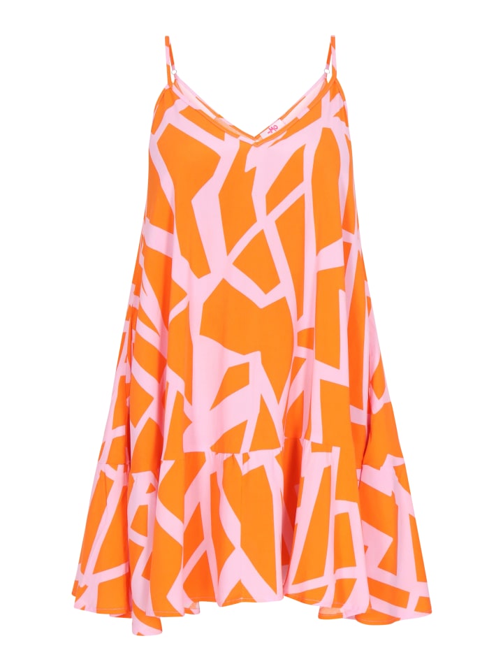 

Платье до колена myMo, цвет orange pink