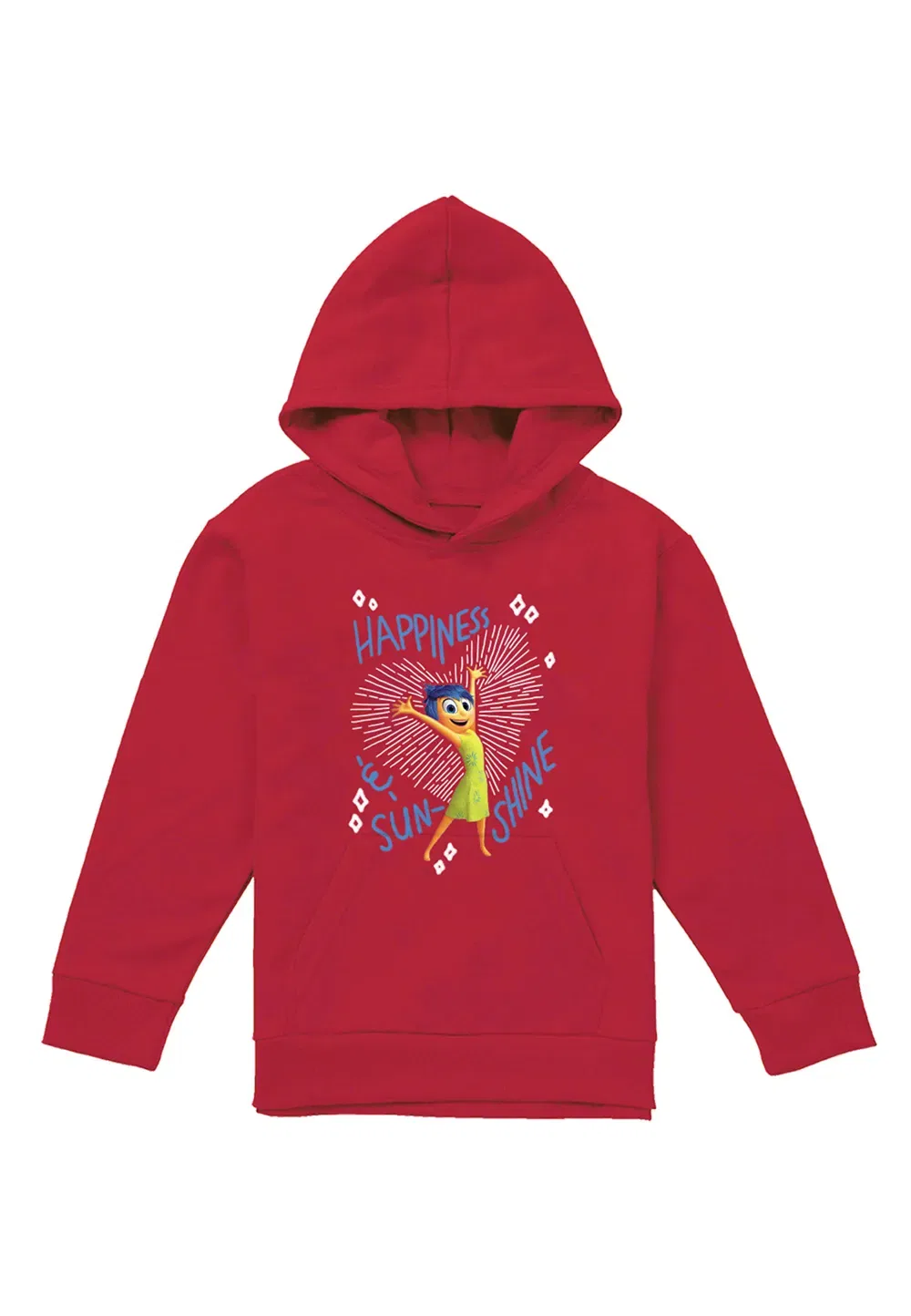 Детская худи Disney Joy Happiness, красная, красный