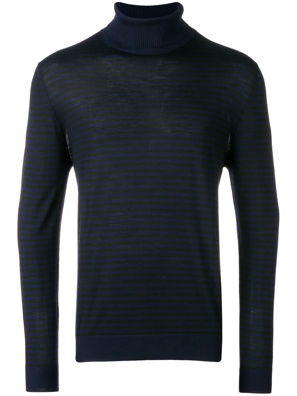 

Полосатая водолазка Eleventy, черный