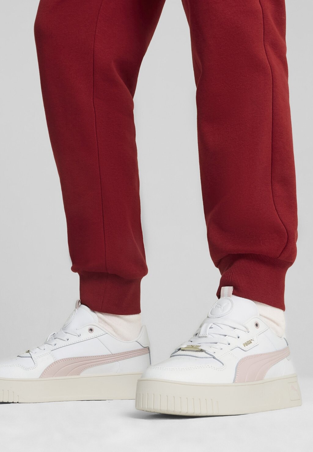 Кроссовки на шнуровке CARINA STREET LUX SNEAKERS Puma, белый — фото 2