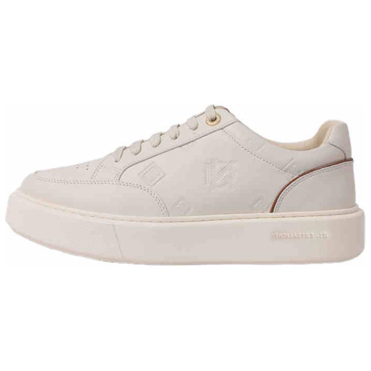 

Скользоустойчивые мужские скейтерские кеды низкие DIKENI, экрю