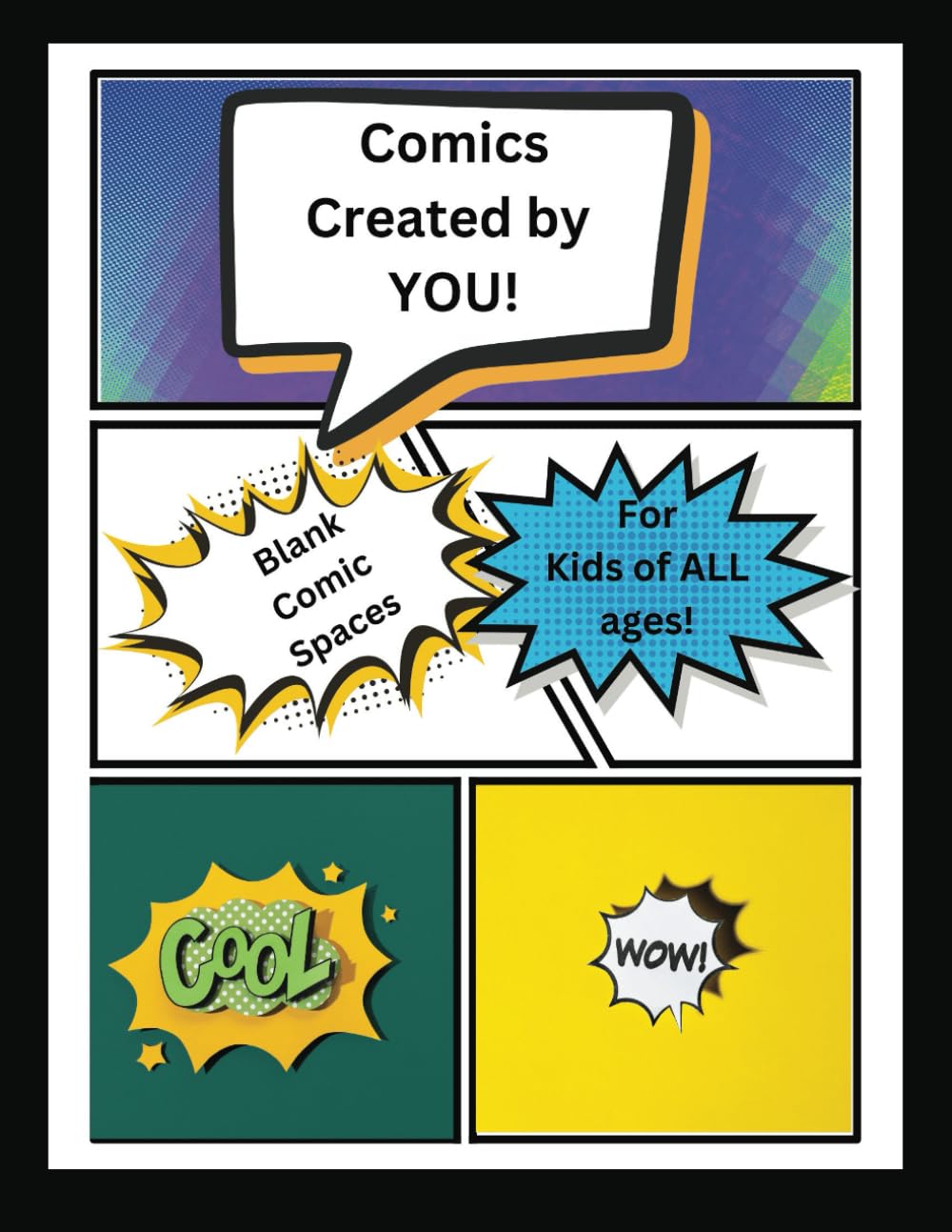 

Comics Created By YOU!: Blank comic pages