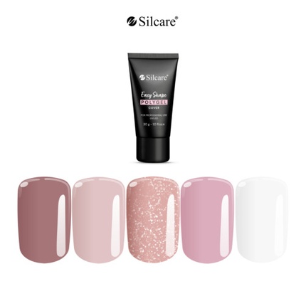

Гели и формы Polygel Easy Shape 30 г Silcare