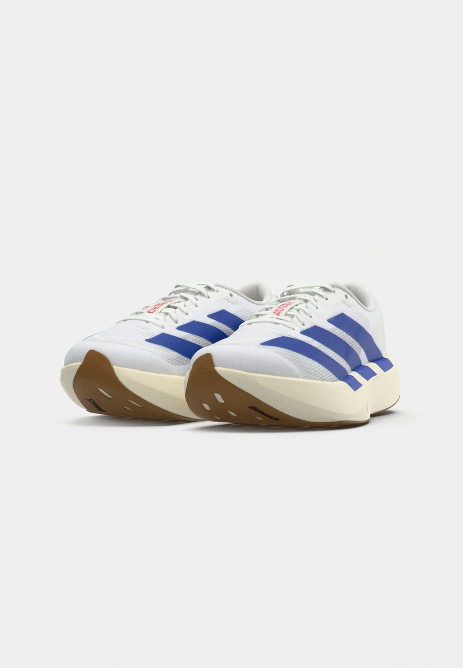 Кроссовки Adidas Performance ADIZERO EVO SL, Footwear White/Team Royal Blue/Pure Ruby/White — фото 3