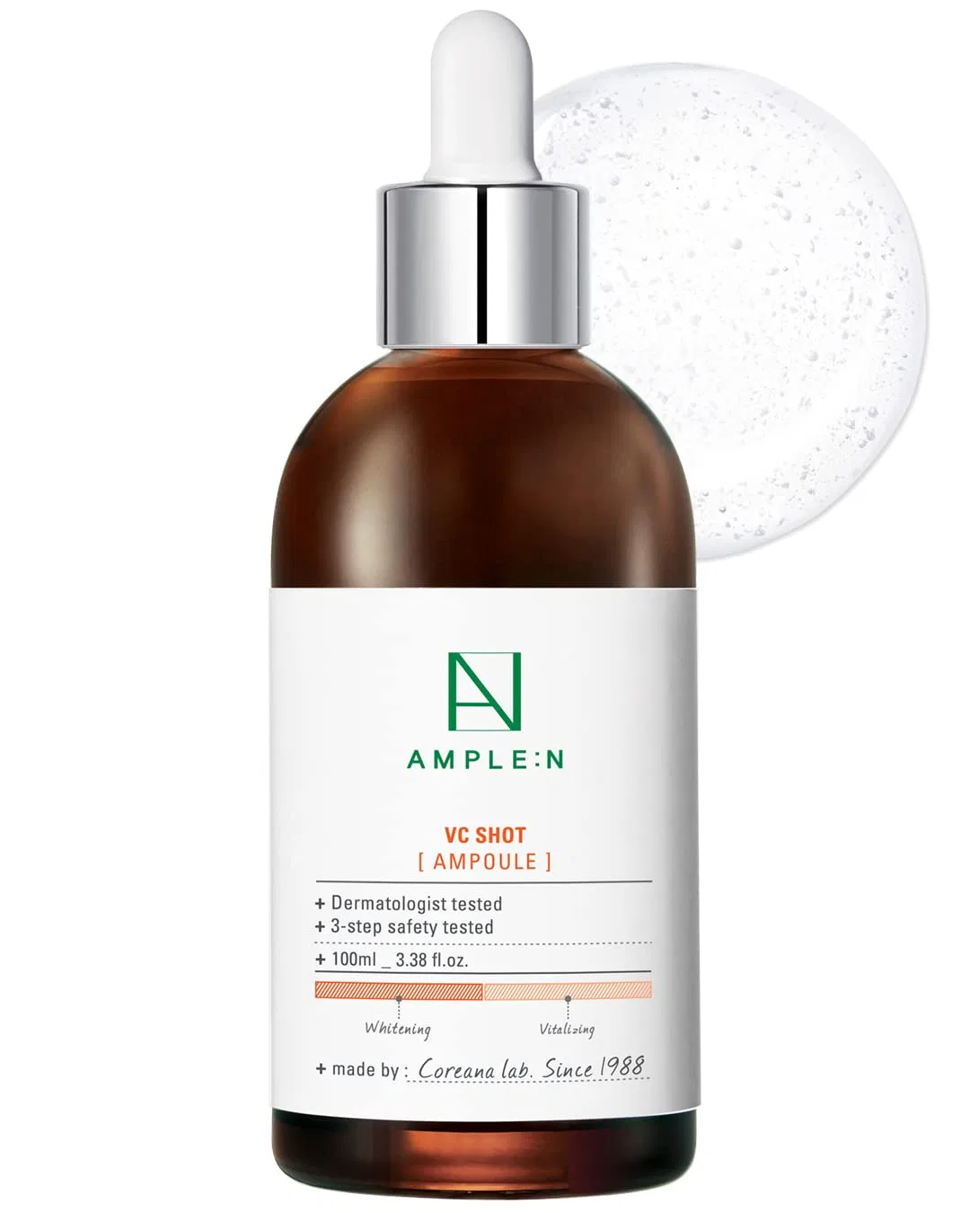 Тоник COREANA — Для лица «AMPLE:N VC Shot Ampoule» от , Coréana, 100 мл