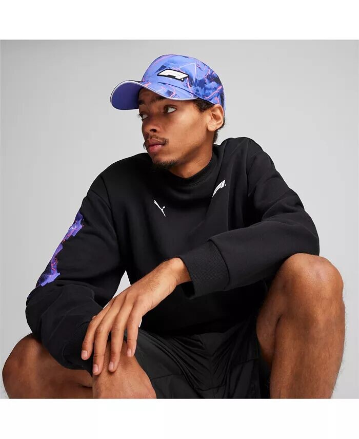 

Бейсболка F1 с неоновым узором Puma, черный