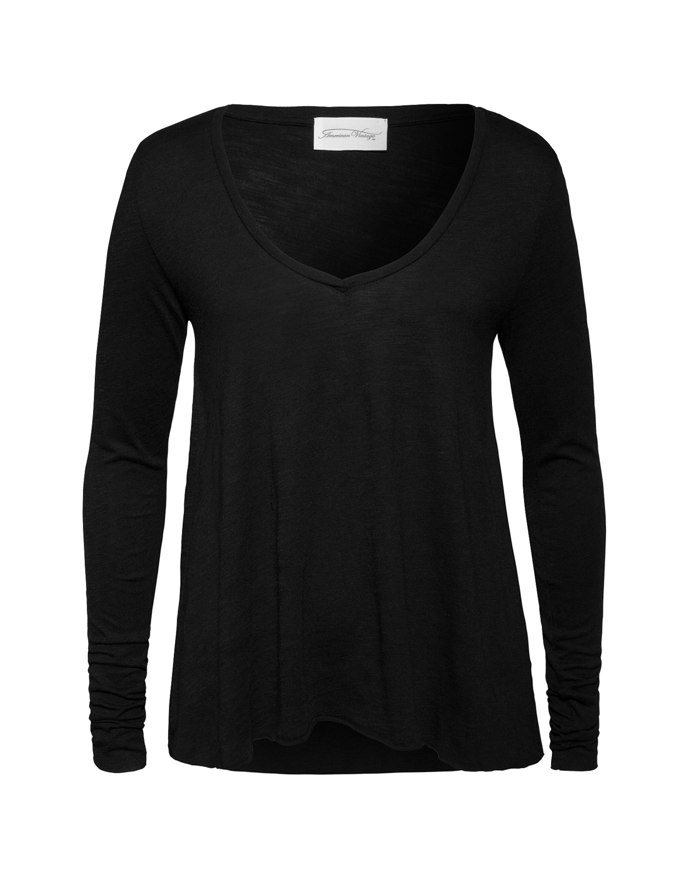 

AMERICAN VINTAGE Лонгслив в черном цвете