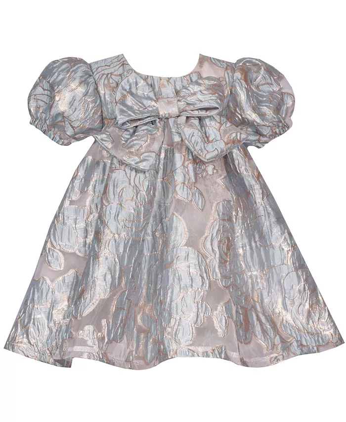 

Платье-трапеция для девочки с цветочным принтом Bonnie Baby