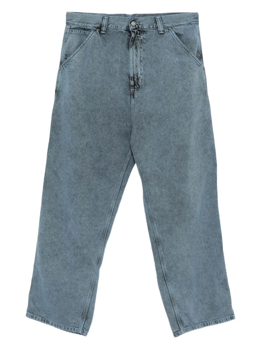 

Прямые брюки OG Single Knee Pant CARHARTT WIP, синий