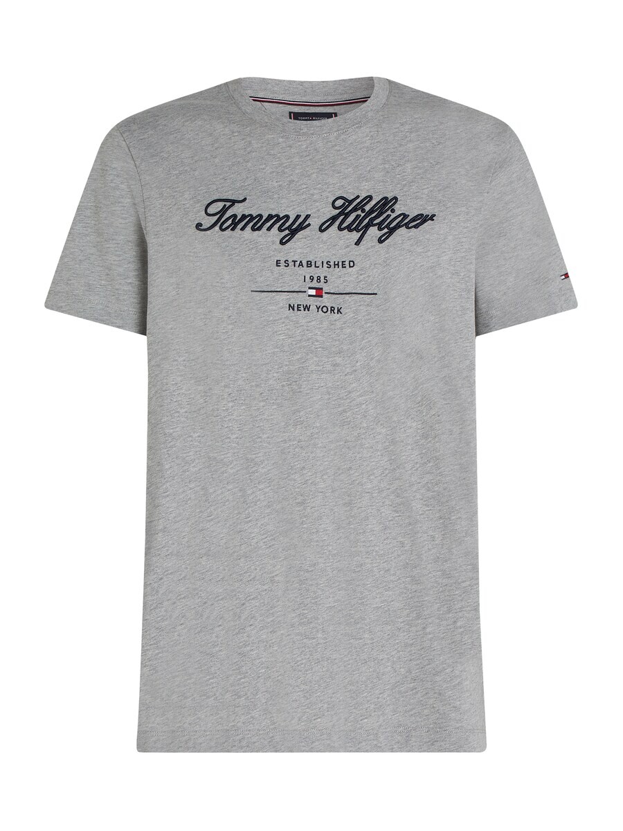 

Классическая футболка TOMMY HILFIGER Shirt, пятнистый серый