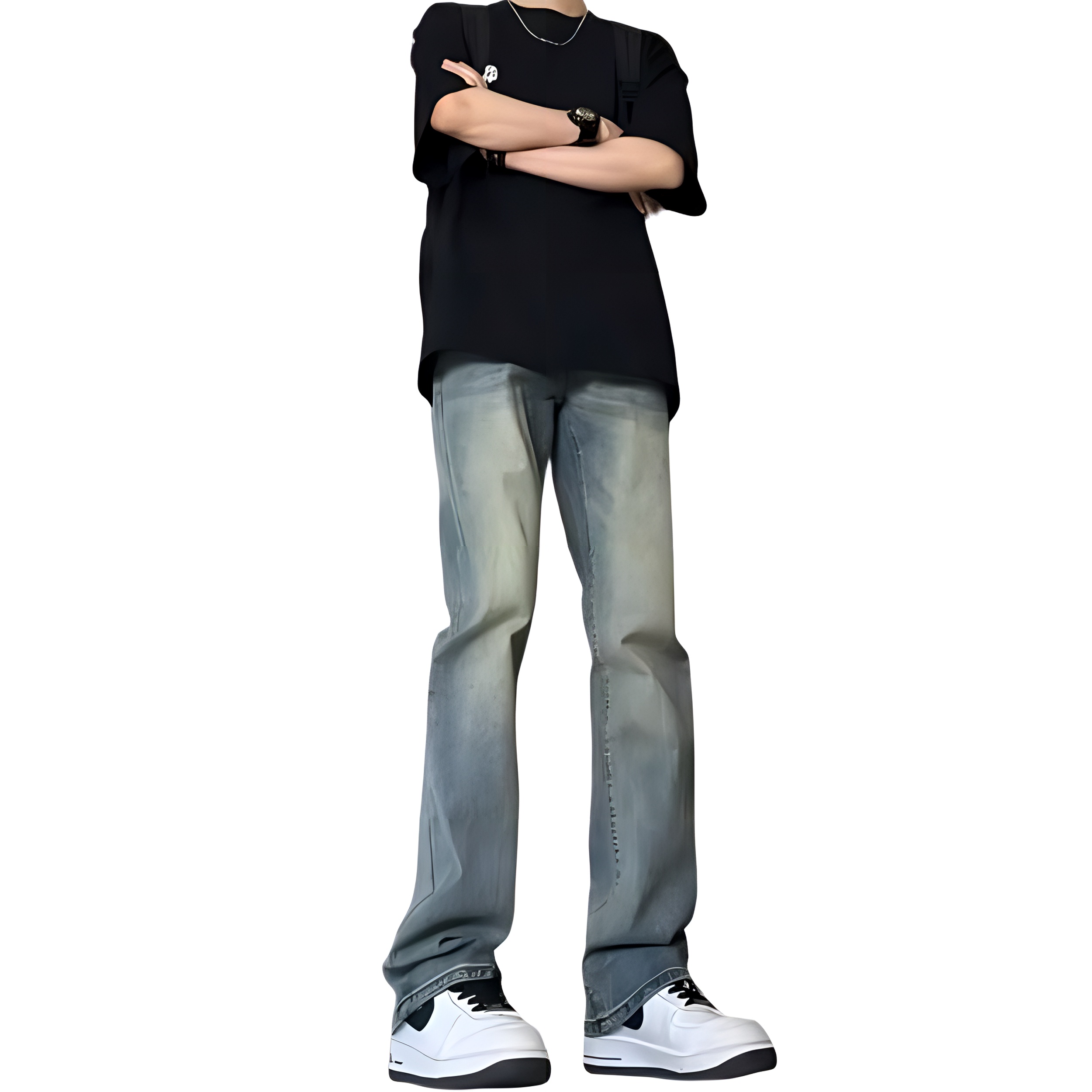 

Джинсы Unisex Moderate Straight Fit ZIAREL, teal