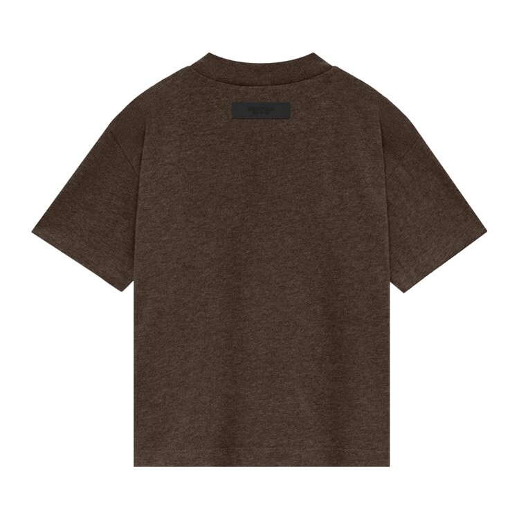 Футболка Fear of God Essentials Kids Short-Sleeve Tee, цвет Heather Wood — фото 2