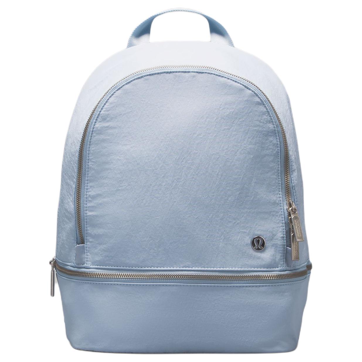 

Lululemon Мини рюкзак из льна женский голубой, Linen Blue