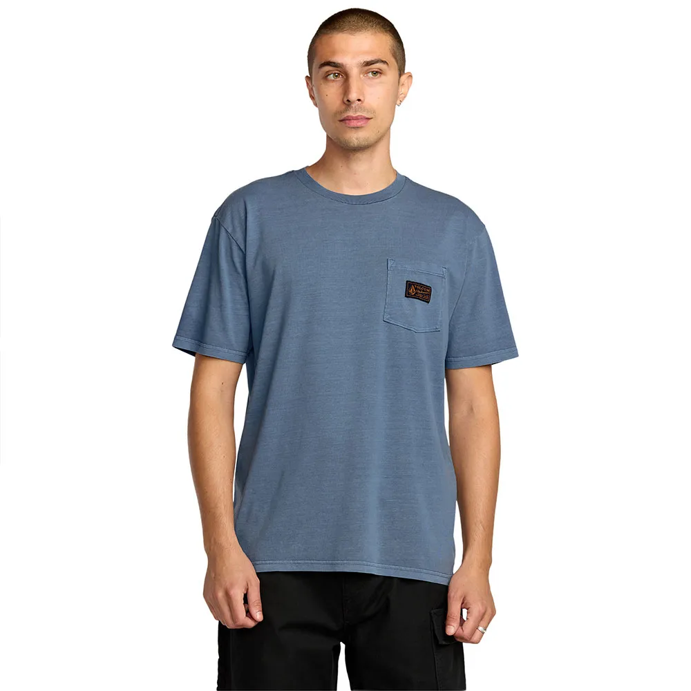 

Футболка с коротким рукавом Volcom Workwear Certified Pocket, синий