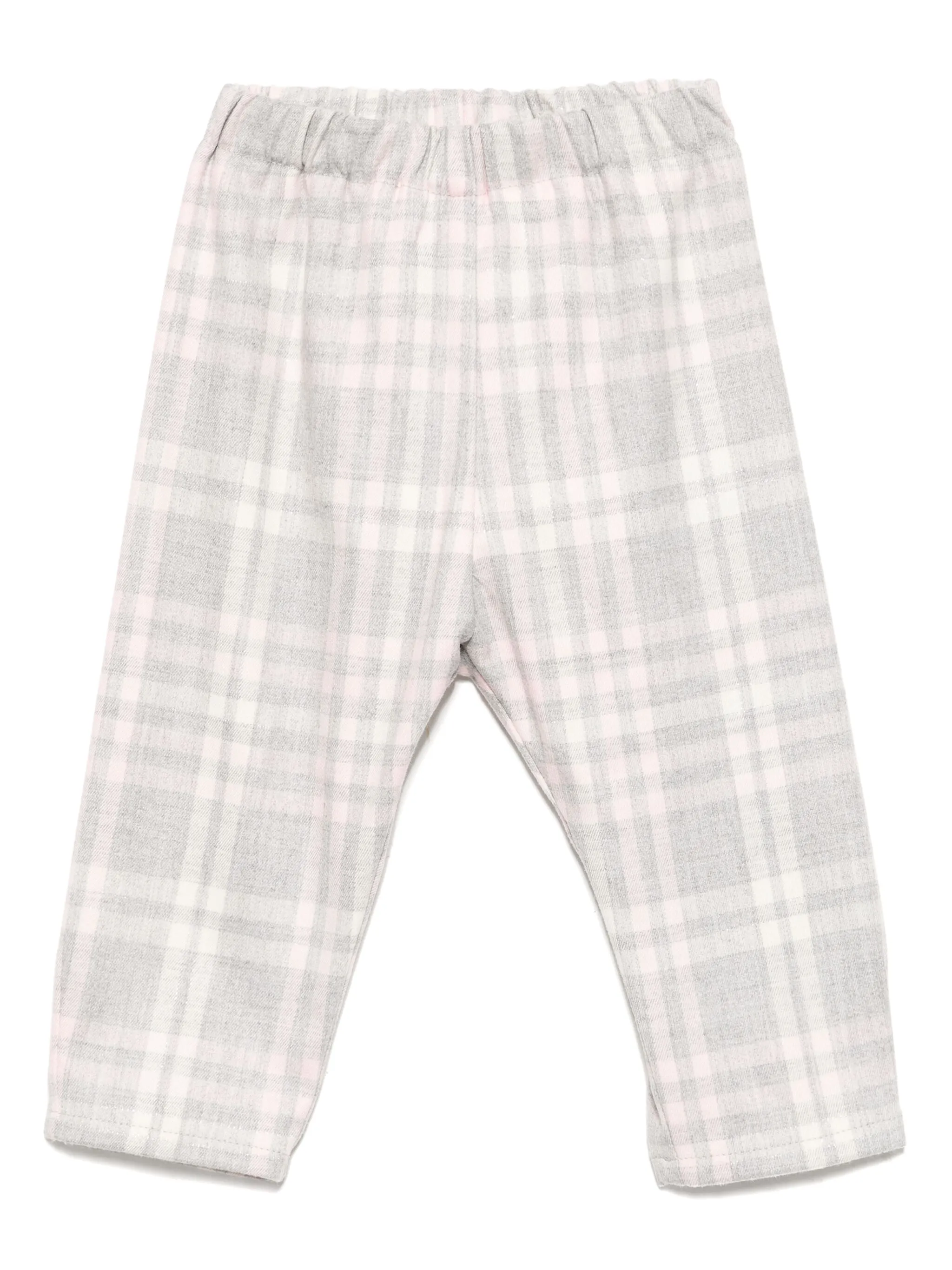 

Брюки в клетку Il Gufo, розовый