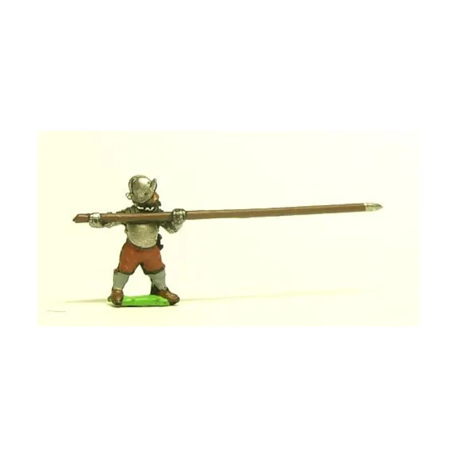 

Тяжелые пикинеры в Морионе с пикинёром нападающим, Late Medieval-Early Renaissance - Foot Infantry (15mm)