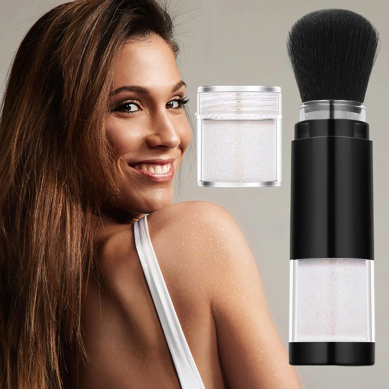 Хайлайтер для лица и губ с блестками, 1 шт, 0.08 кг — фото 2