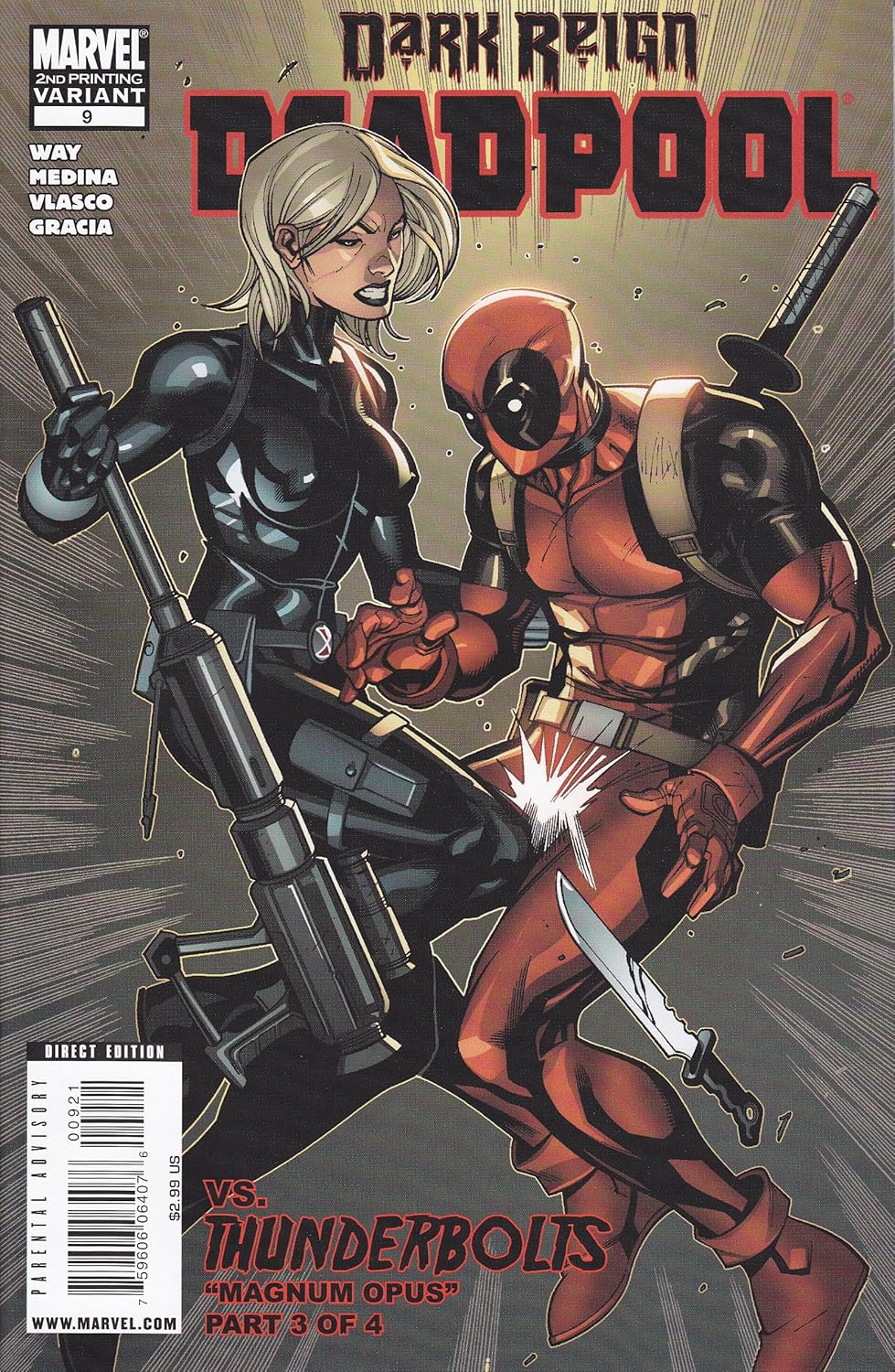 

Deadpool #9 B Cover B 2nd Printing Variant
