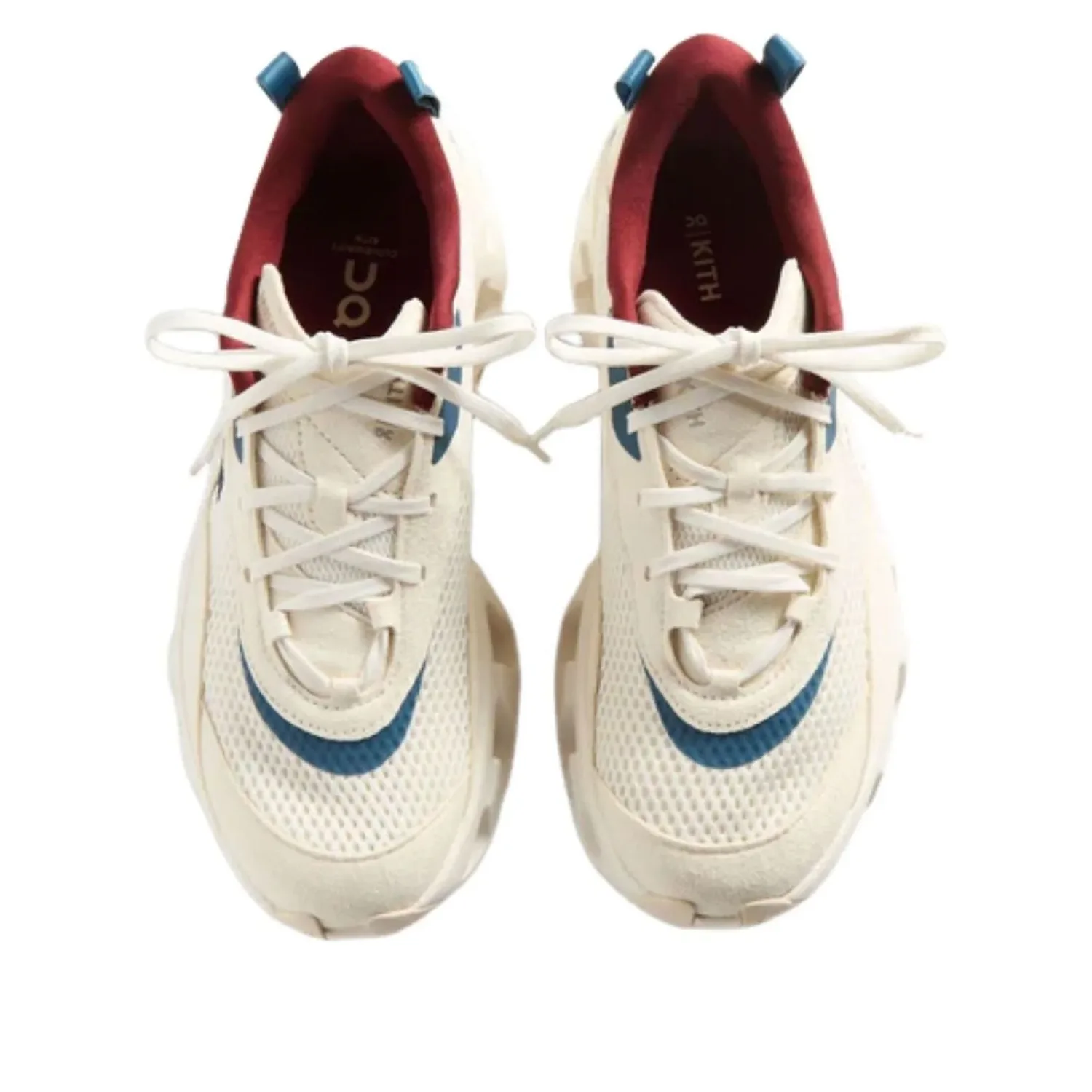 Кроссовки On Running x KITH K-Tech 2 'White Real Teal' — фото 3