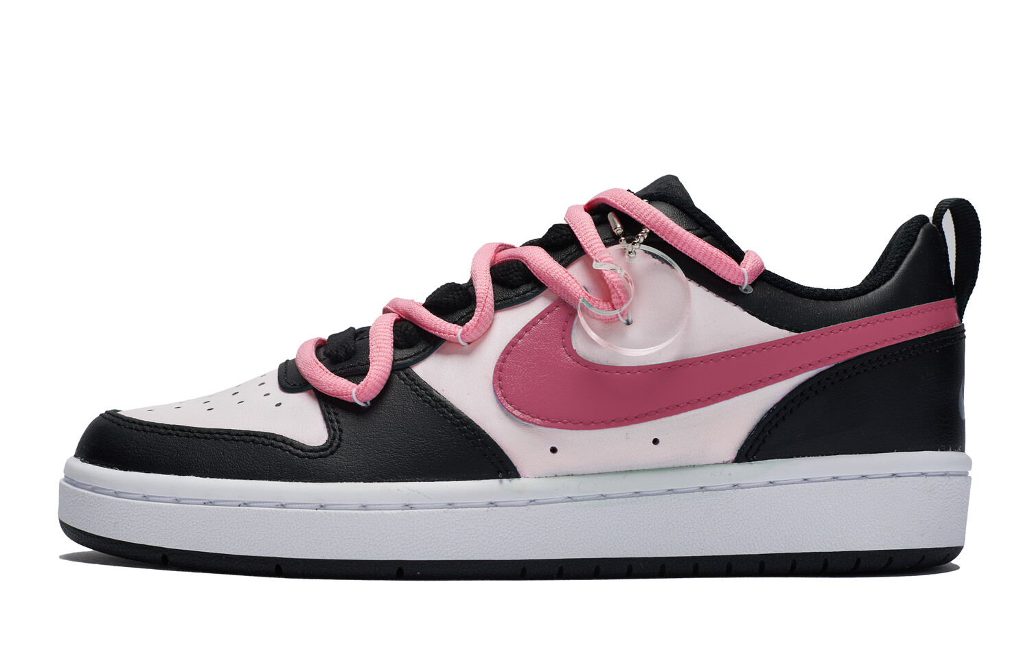 

Кроссовки Nike Court Borough Skateboard Shoes Women's Low-Top Pink, Черный, Кроссовки Nike Court Borough Skateboard Shoes Women's Low-Top Pink