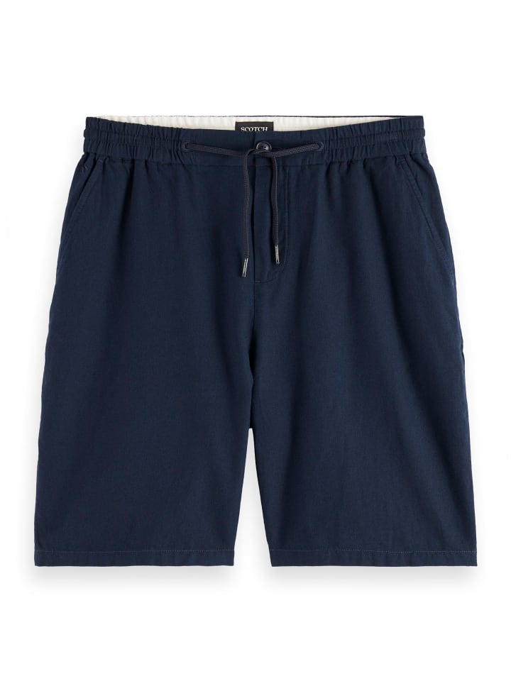 

Тканевые шорты Scotch & Soda, темно-синий