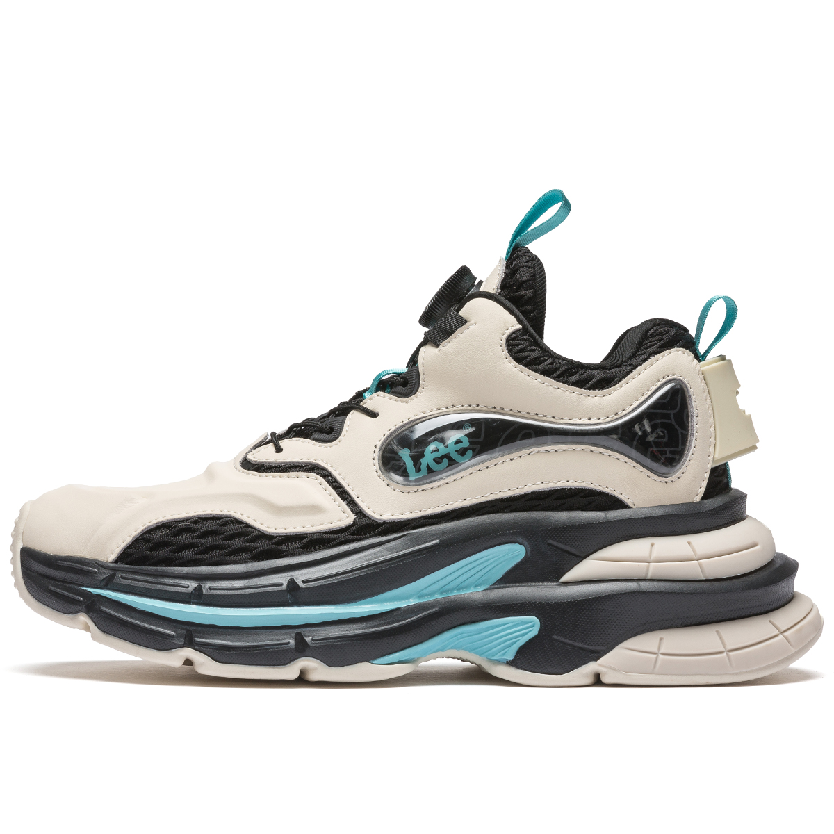 

Lee Стойкие к истиранию утолщенные низкие кроссовки для мужчин с эффектом увеличения роста - синие, цвет Blue