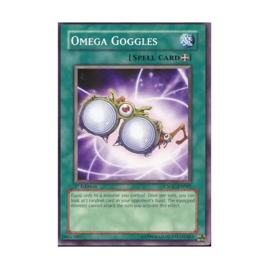 

CCG Омега-очки (обычные), Yu-Gi-Oh - Crossroads of Chaos - Singles