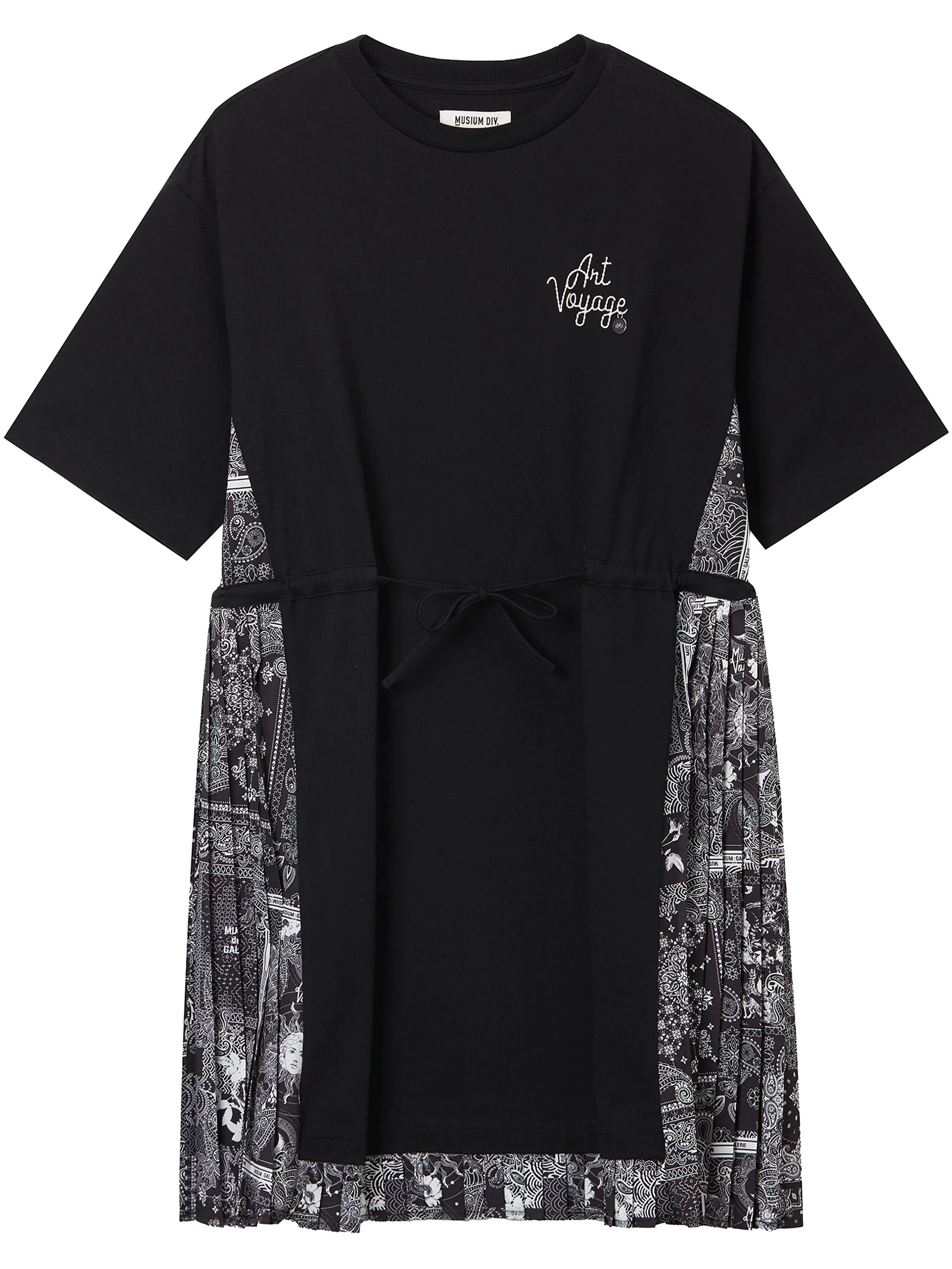 

Многослойное платье мини Musium Div., черный