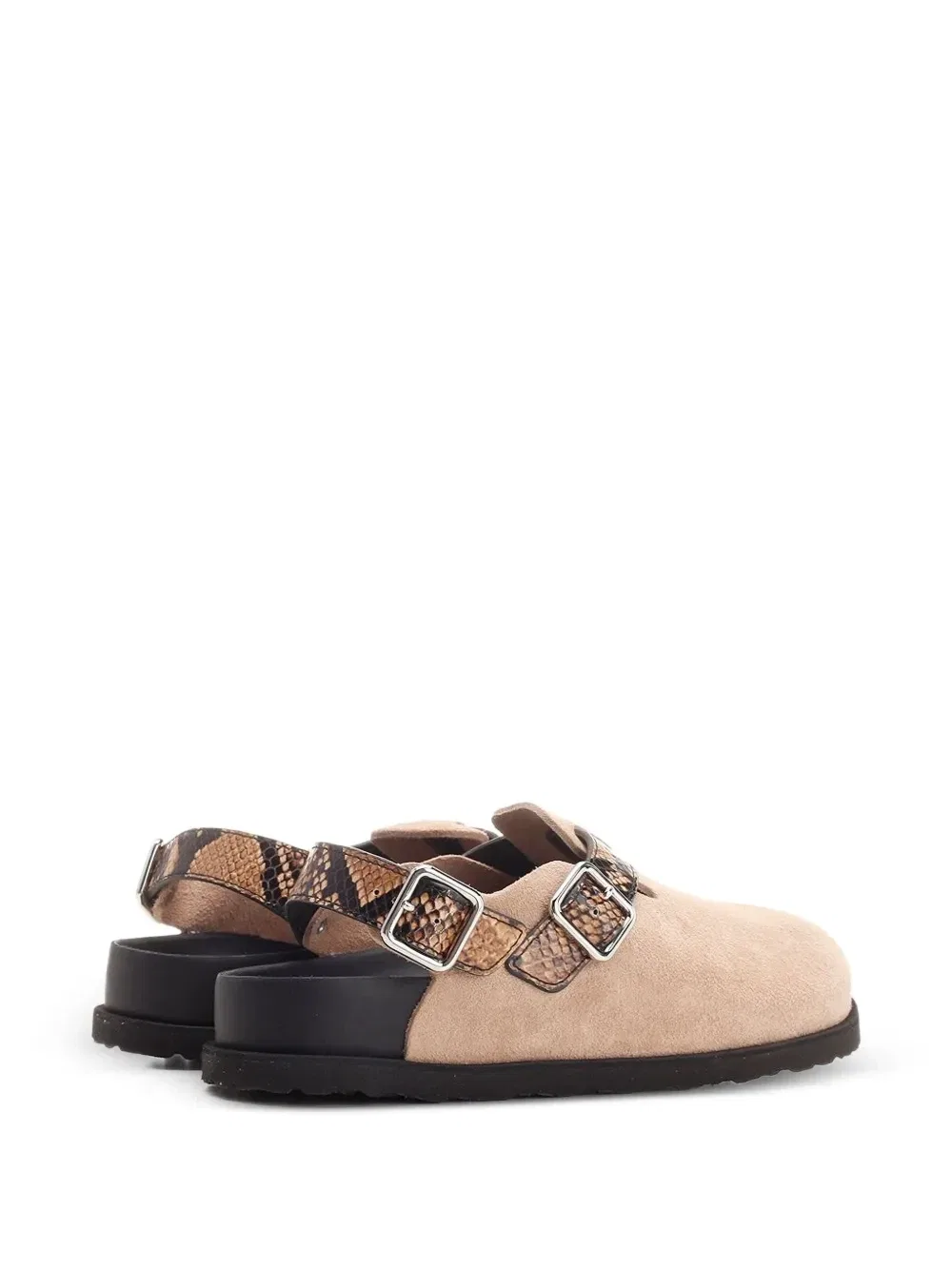 Мюли Tokio Cazador с эффектом змеиной кожи BIRKENSTOCK 1774, бежевый — фото 3