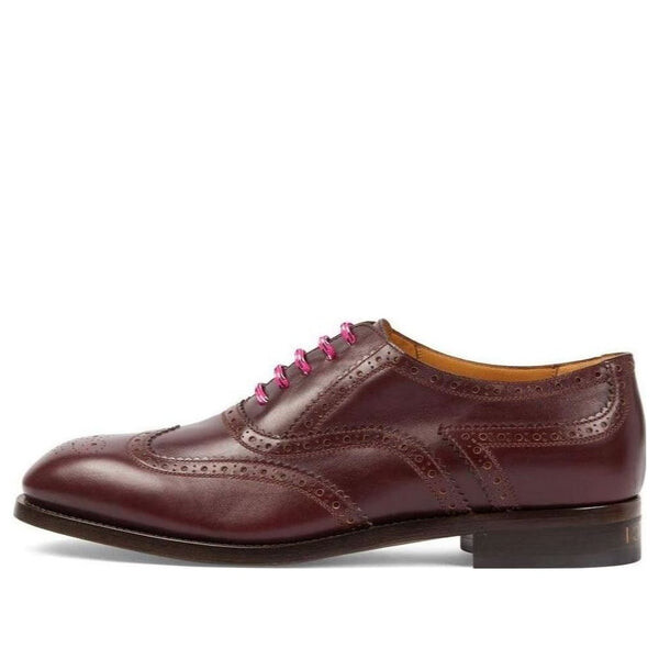 

Кроссовки lace up shoe 'burgundy' Gucci, бургундия