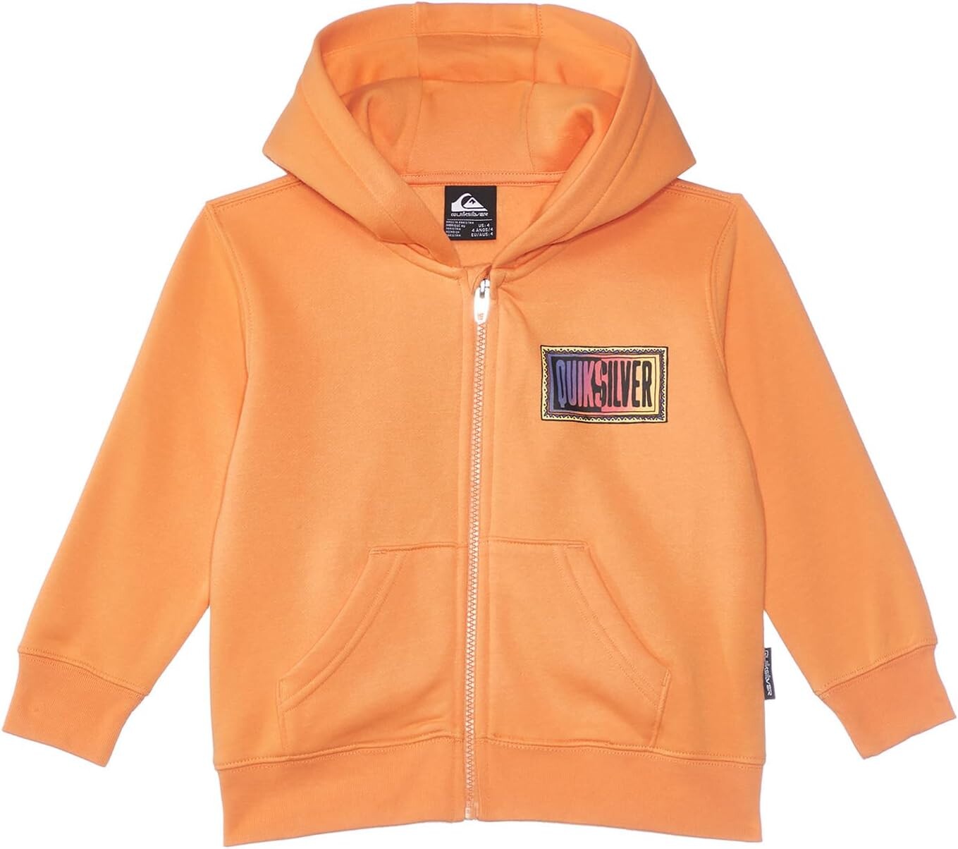 

Толстовка Quiksilver Day Tripper Zip, цвет Tangerine