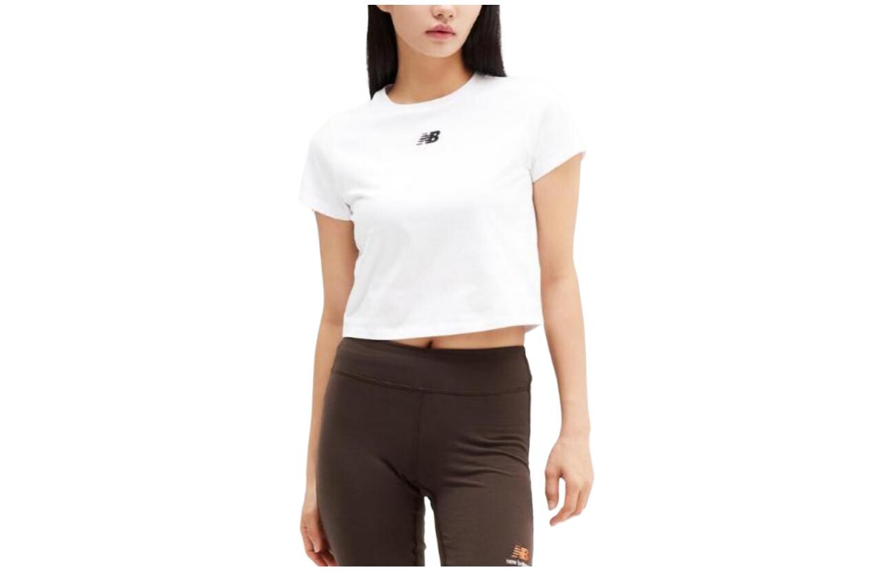 

Футболка SLIM FIT женская белая New Balance
