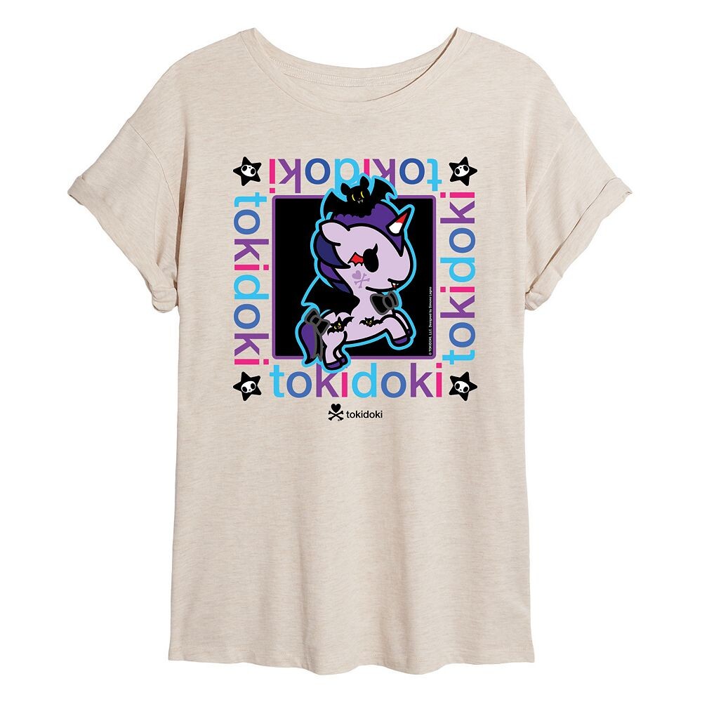 

Большая футболка Tokidoki Midnight Unicorno для юниоров Licensed Character, бежевый