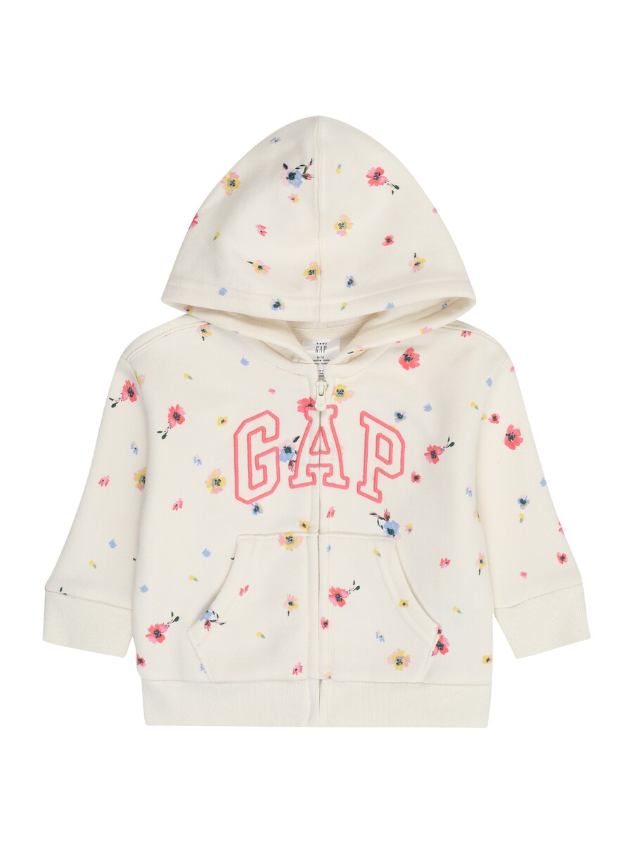 

Толстовка с капюшоном на молнии GAP, цвет Ivory