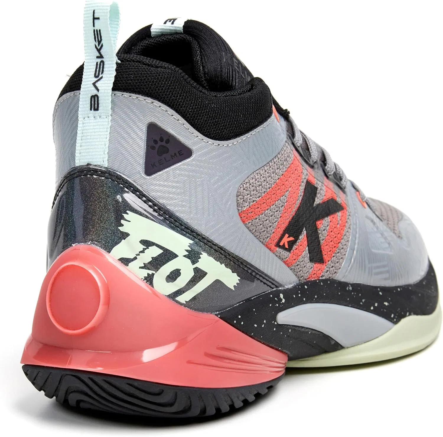 Серые кроссовки Kelme унисекс Zapatillas De Baloncesto Miami — фото 4