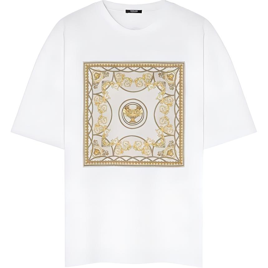 Футболка La Coupe Des Dieux VERSACE, белый — фото 3