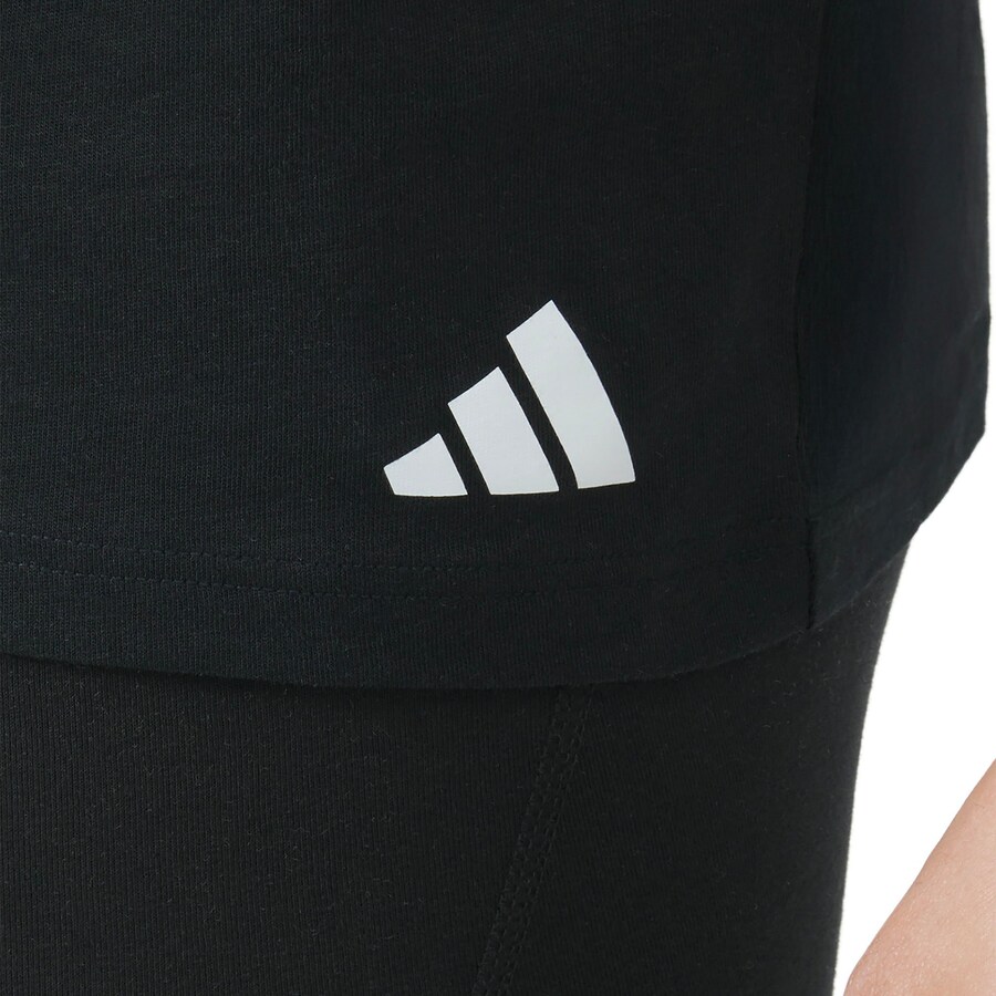 Футболка ADIDAS ORIGINALS, mottled grey/Black/White — фото 3