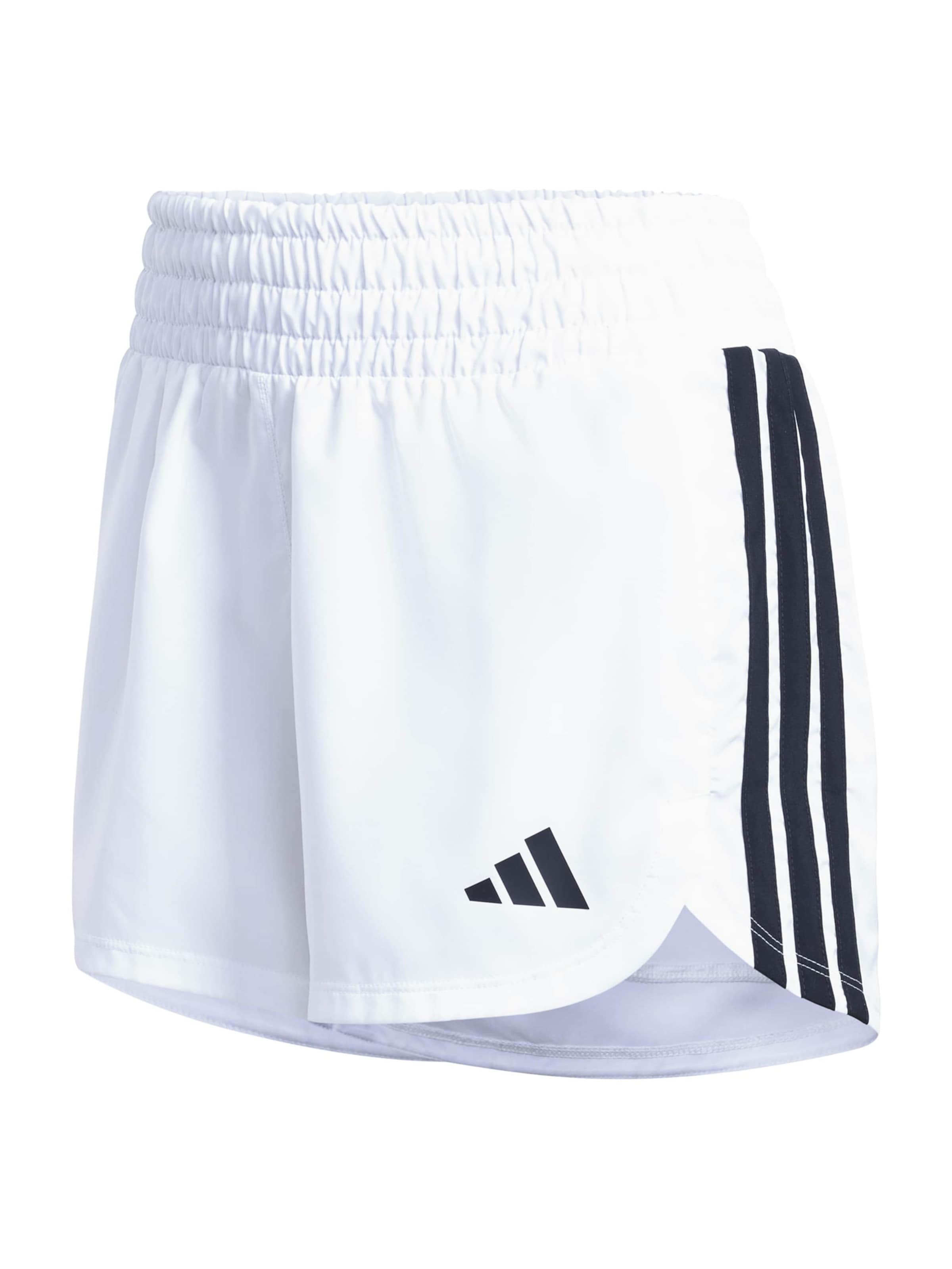 

Adidas Performance Шорты для тренировок 'PACER' Regular в цвете White