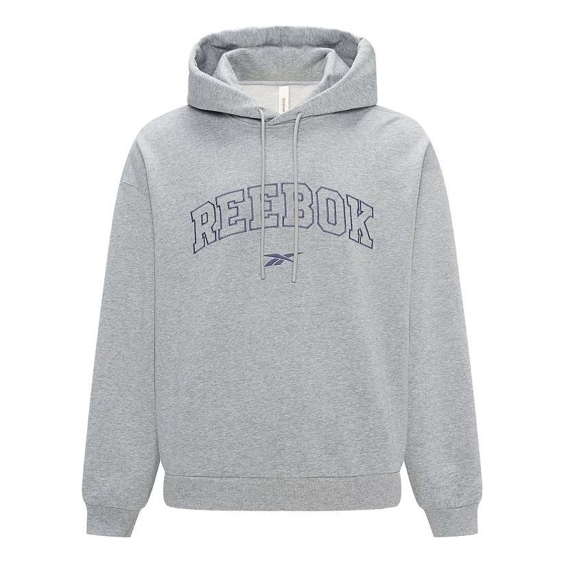 

Худи Reebok Logo Hoodie 'Grey', серый
