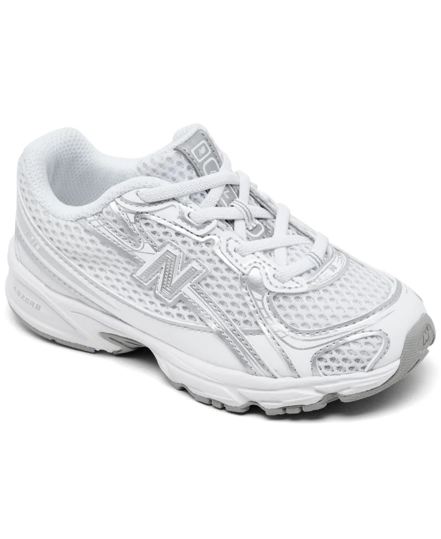 Детские кроссовки на шнуровке 740 Stretch от Finish Line New Balance, белый